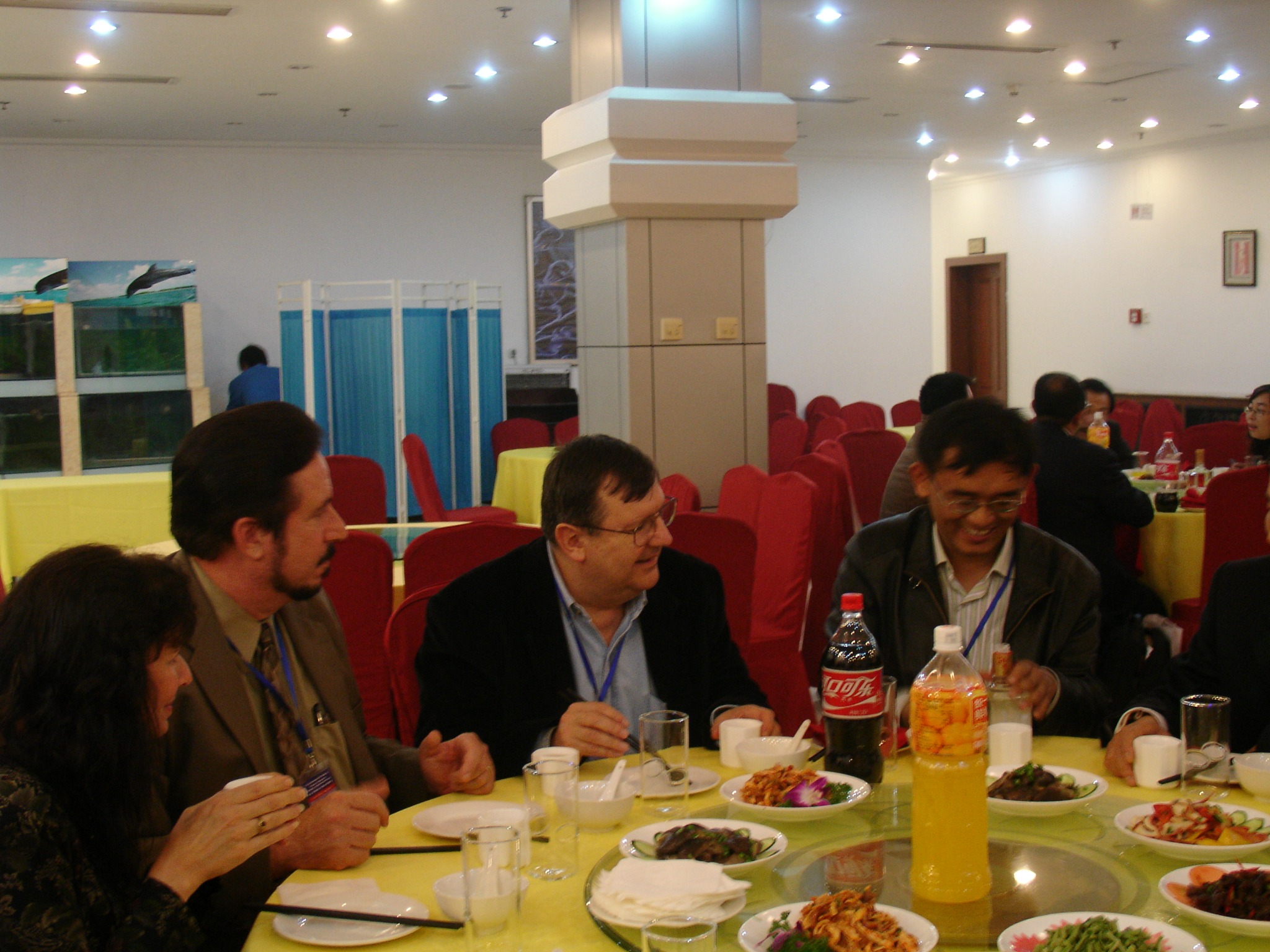 Leo and Sharon Wrobel with workshop participants in Beijing