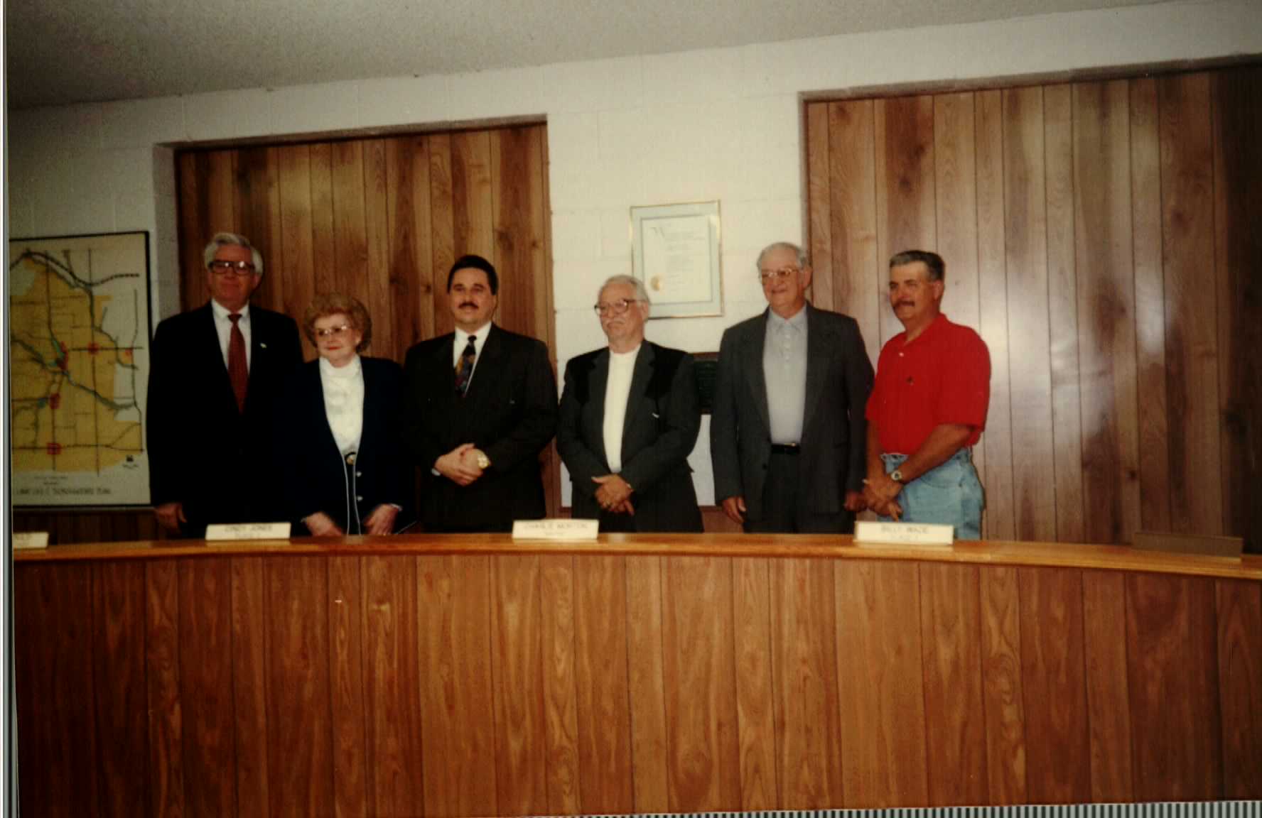 Ovilla municipal officials including Leo Wrobel